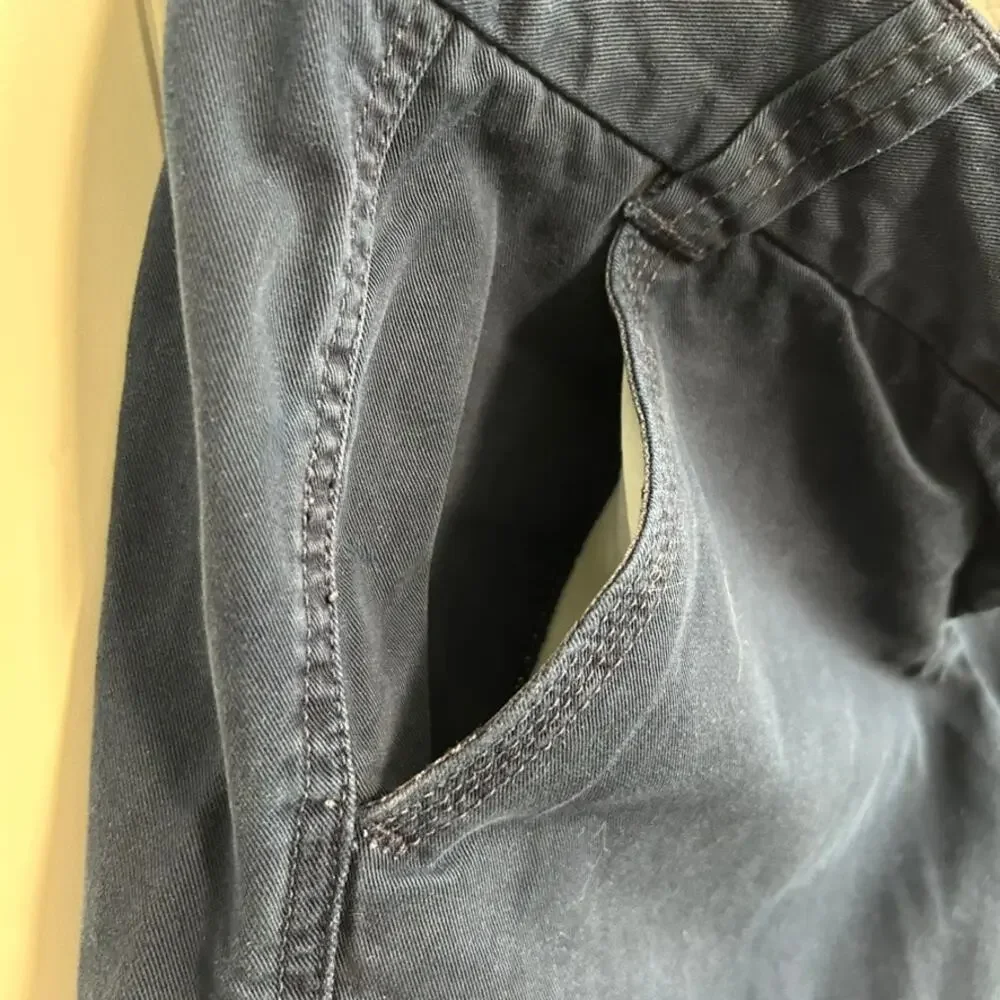J.Crew City Fit Chino Shorts 4 Navy Cotton Preppy Classic 3